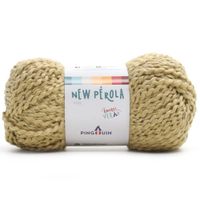 Fio New Pérola Pingouin 100g 1711 amêndoa