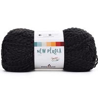 Fio New Pérola Pingouin 100g 100 preto