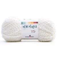 Fio New Pérola Pingouin 100g 002 branco