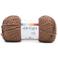 Fio New Pérola Pingouin 100g 9293 cabelo de boneca