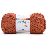 Fio New Pérola Pingouin 100g - Coleção Amores de Verão 9294 bordoux