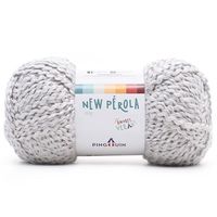 Fio New Pérola Pingouin 100g 9296 grisalho