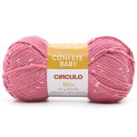 Fio Confete Baby Círculo 100g 3334 tulipa