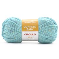 Fio Confete Baby Círculo 100g 550 verde candy