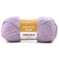 Fio Confete Baby Círculo 100g 6140 alfazema