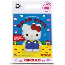 Kit Amigurumi Hello Kitty Círculo - Blusa Amarela - Pré-venda