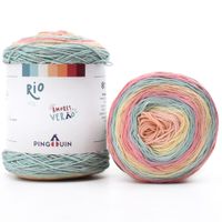 Fio Rio Pingouin 100g 9060 lagoa