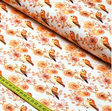Tecido Estampado Para Patchwork - Melissa : Pássaro (0,50x1,50)