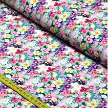 Tecido Estampado Para Patchwork - Magic : Flor 1 (0,50x1,50)