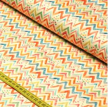 Tecido Estampado para Patchwork - Pela Cidade : Chevron (0,50x1,50)