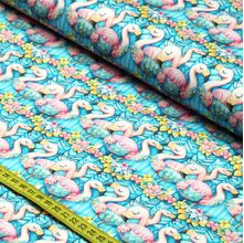 Tecido Estampado Para Patchwork - Tropi : Flamingos (0,50x1,50)