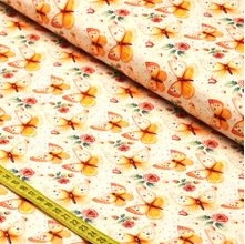 Tecido Estampado Para Patchwork - Melissa: Borboleta (0,50x1,50)