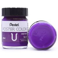 Tinta Guache Profissional Pentel Poster Color 65 violeta cobalto