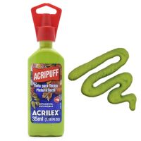 Tinta Acripuff para Tecido Acrilex 35ml 570 - verde pistache
