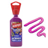 Tinta Acripuff para Tecido Acrilex 35ml 549 - magenta