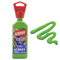 Tinta Acripuff para Tecido Acrilex 35ml 572 - verde abacate