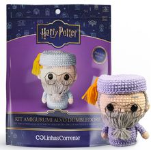 Kit Amigurumi Harry Potter - Alvo Dumbledore