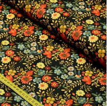 Tecido Estampado Para Patchwork - Noir 1 (0,50x1,50)