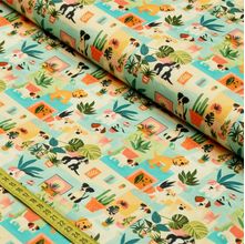 Tecido Estampado Para Patchwork - Doguin 2 (0,50x1,50)