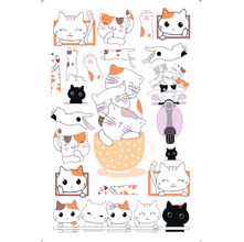 Transfer de Imagem Small - Coleção Gatos - TIS-038
