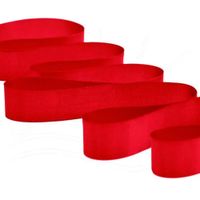 Fita de Cetim Nº 03 15mm com 50 Metros - Fitas Progresso 209 vermelho
