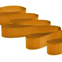 Fita de Cetim Nº 05 22mm com 50 Metros - Fitas Progresso 1353 dourado