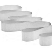 Fita de Cetim Nº 09 38mm com 50 Metros - Fitas Progresso 084 - prata