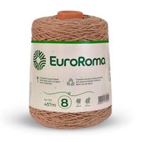 Barbante EuroRoma Colorido nº08 600g Bege