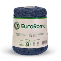 Barbante EuroRoma Colorido nº08 600g Jeans