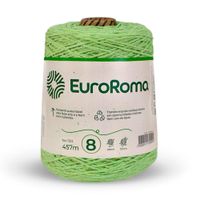Barbante EuroRoma Colorido nº08 600g Verde limão