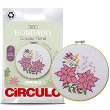 Kit Bordado Floral - Cosmos