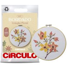 Kit Bordado Floral - Lily