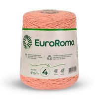 Barbante EuroRoma Colorido nº04 600g Salmão