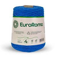 Barbante EuroRoma Colorido nº04 600g Azul royal