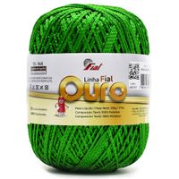 Linha Fial Ouro 100g 47 verde bandeira