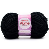 Fio Plume Círculo 100g  8990 preto