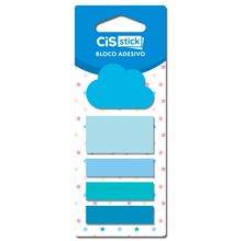 Bloco Adesivo Sticky Notes Nuvem - 100 Folhas