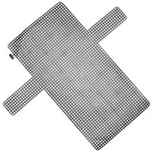 Tela Plástica Preta para Bolsa Clutch Pequena - BXWG01