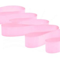 Fita de Cetim Nº 02 10mm com 50 Metros - Fitas Progresso 310 - rosa bebê