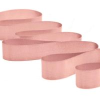 Fita de Cetim Nº 02 10mm com 50 Metros - Fitas Progresso 1143 - rosa velho