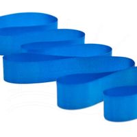 Fita de Cetim Nº 02 10mm com 50 Metros - Fitas Progresso 214 - azul royal
