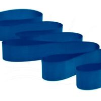 Fita de Cetim Nº 02 10mm com 50 Metros - Fitas Progresso 215 - azul marinho
