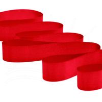 Fita de Cetim Nº 02 10mm com 50 Metros - Fitas Progresso 209 vermelho