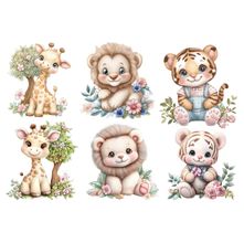 Estampa Fácil Fabricart - Bichinhos Safari Plush