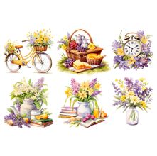 Estampa Fácil Fabricart - Flores Lilac
