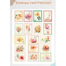 Estampa Fácil Fabricart - Selos