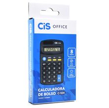 Calculadora de Bolso CiS C-104 - 8 Dígitos