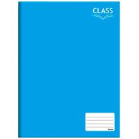 Caderno Brochurão Capa Dura 48 Folhas - Foroni  Azul