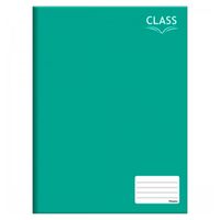 Caderno Brochurão Capa Dura 48 Folhas - Foroni  Verde