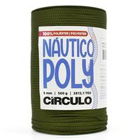 Fio Náutico Poly Círculo 5mm - 500g 5368 militar